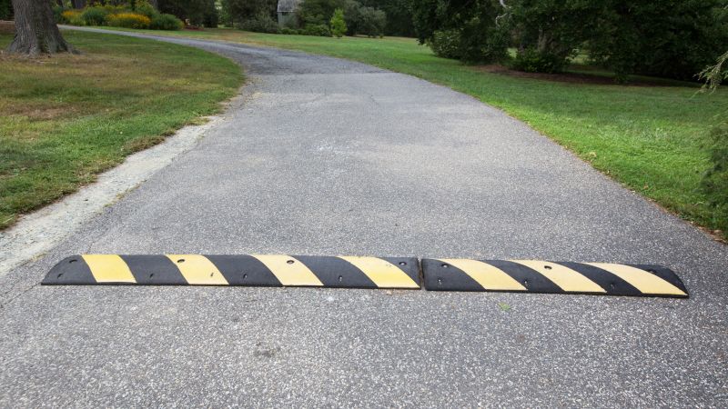 Products For Speed Bump Installations in use