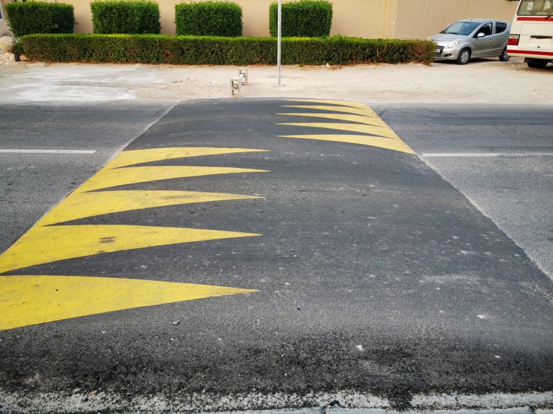 Speed Bump Installation